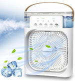 cooling fan with ice